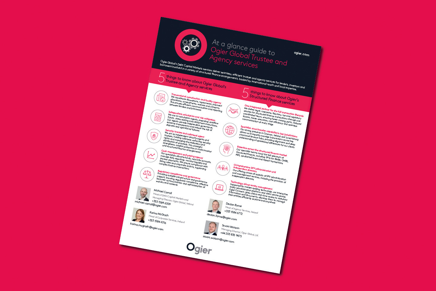 At A Glance Guide Ogier Global Trustee Agency Services Preview Image