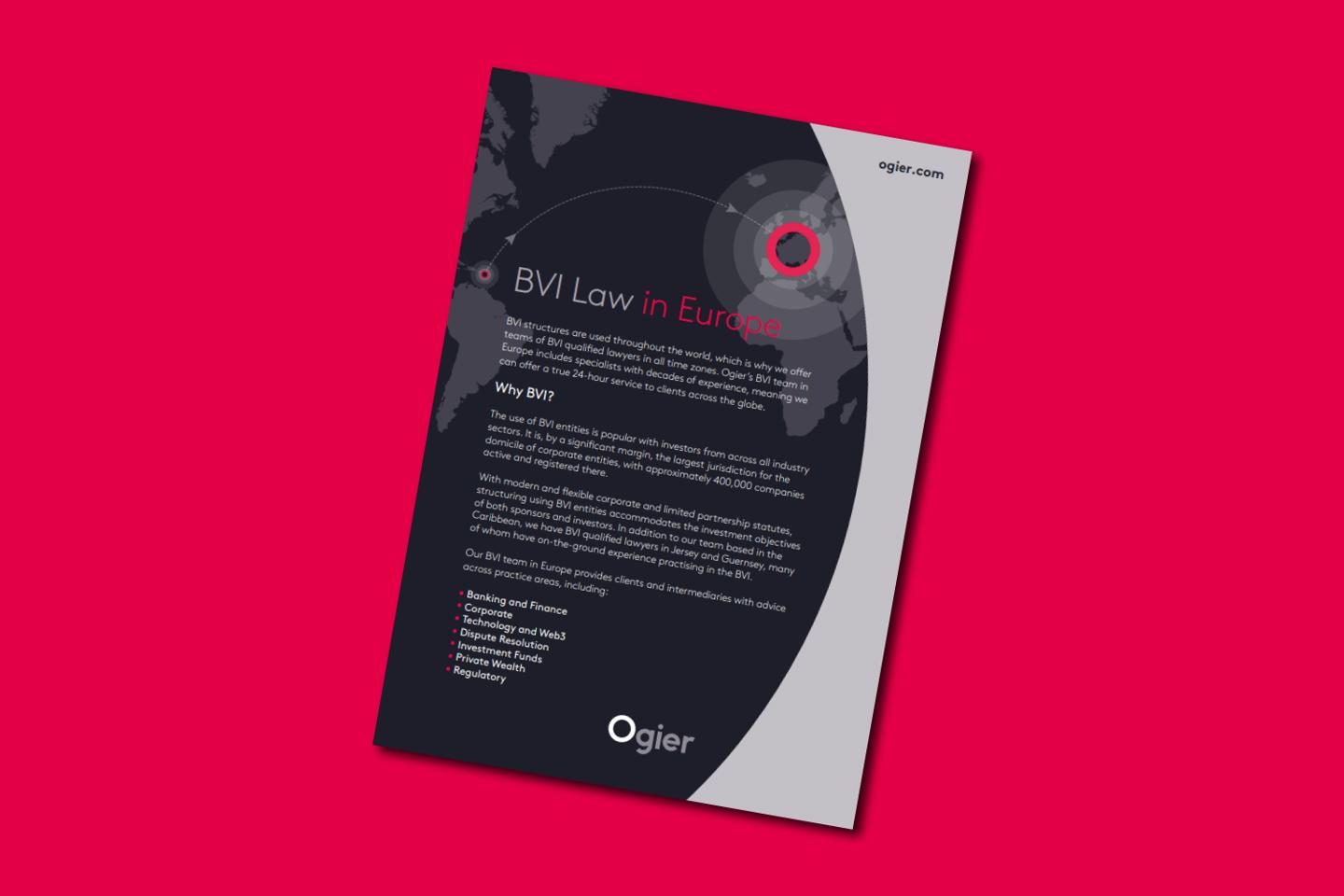 BVI Law in Europe | Ogier