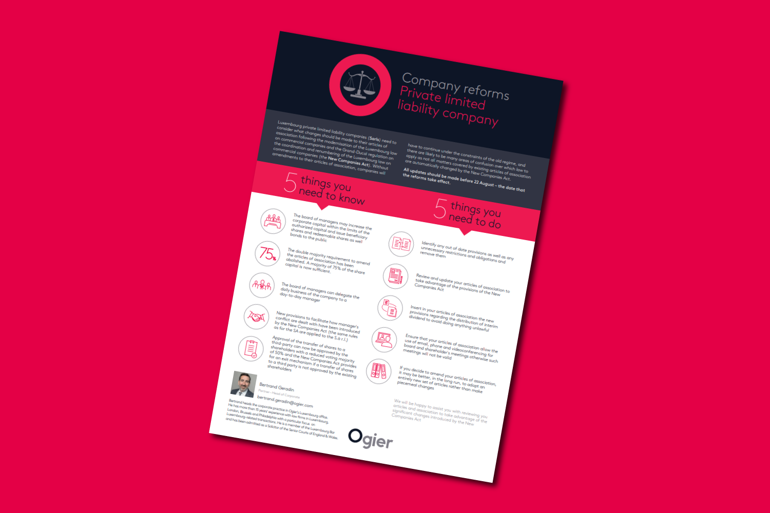 Factsheet Company Reforms Private Limited Liability Company Lux 5 Things