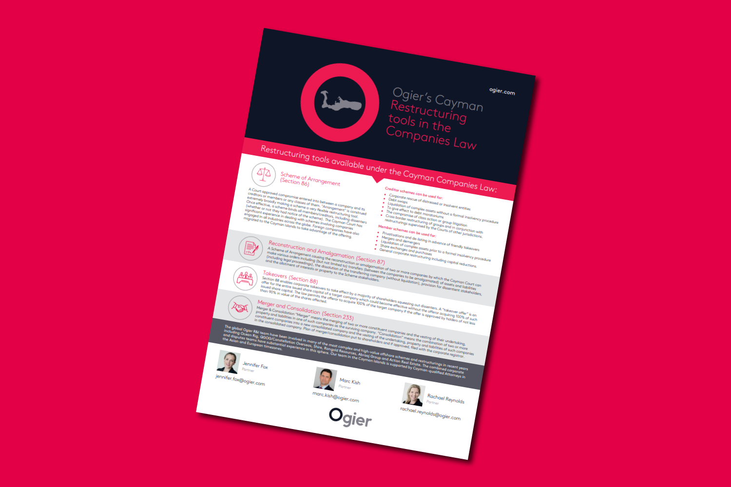 Factsheet Cayman Restructuring Tools