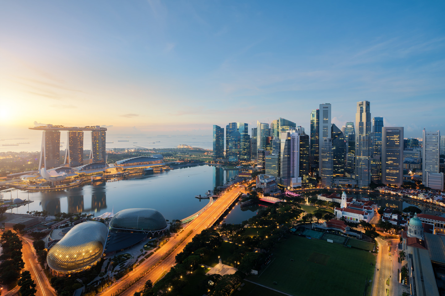 Photo Singapore Skyline