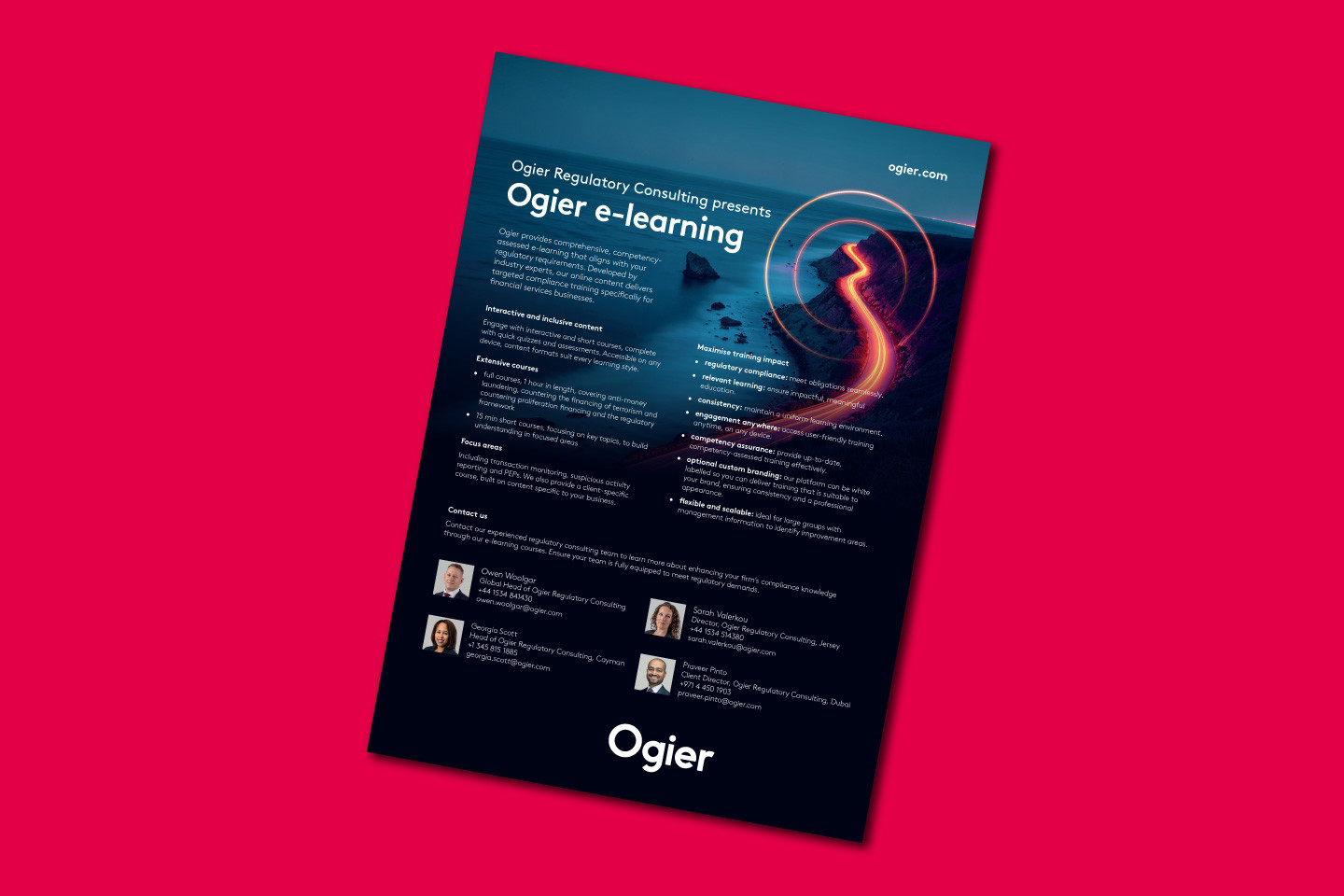 At A Glance To Ogier E Learning