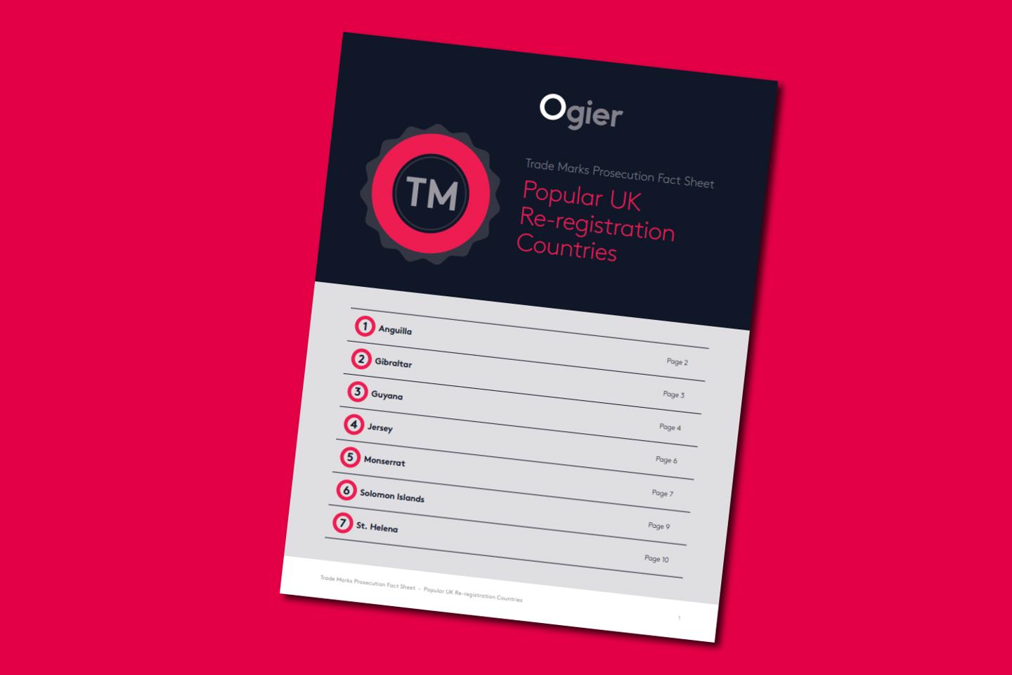Factsheet Trade Marks UK Re Registration Countries