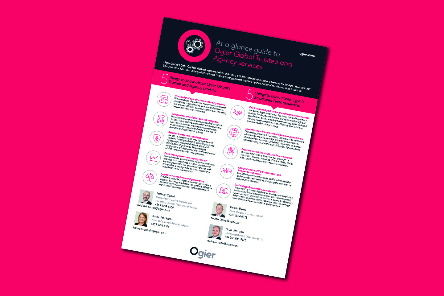 At A Glance Guide Ogier Global Trustee Agency Services Preview Image