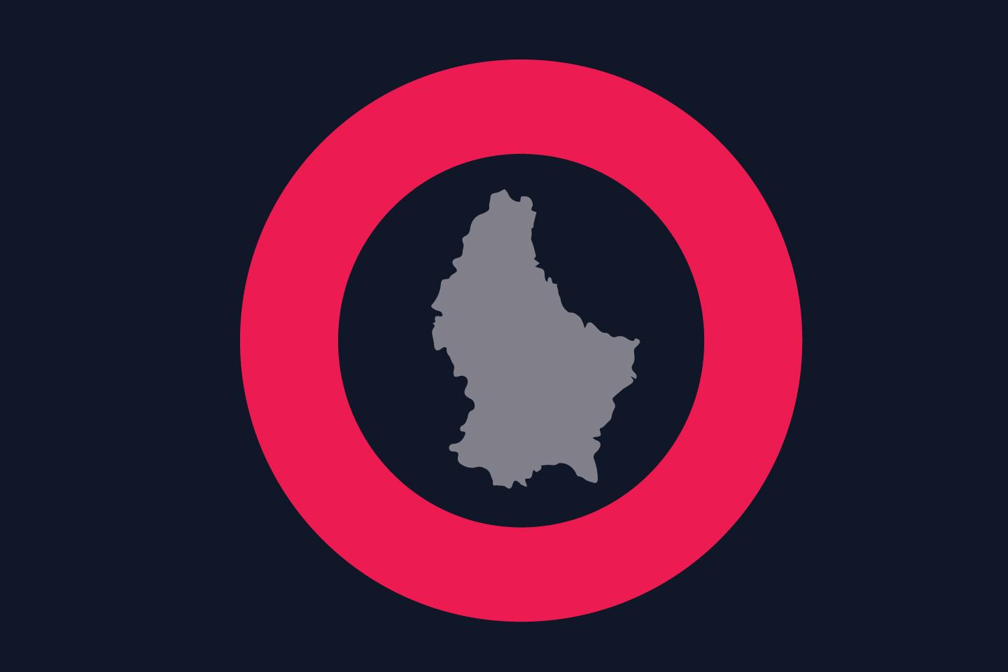 Luxembourg location icon