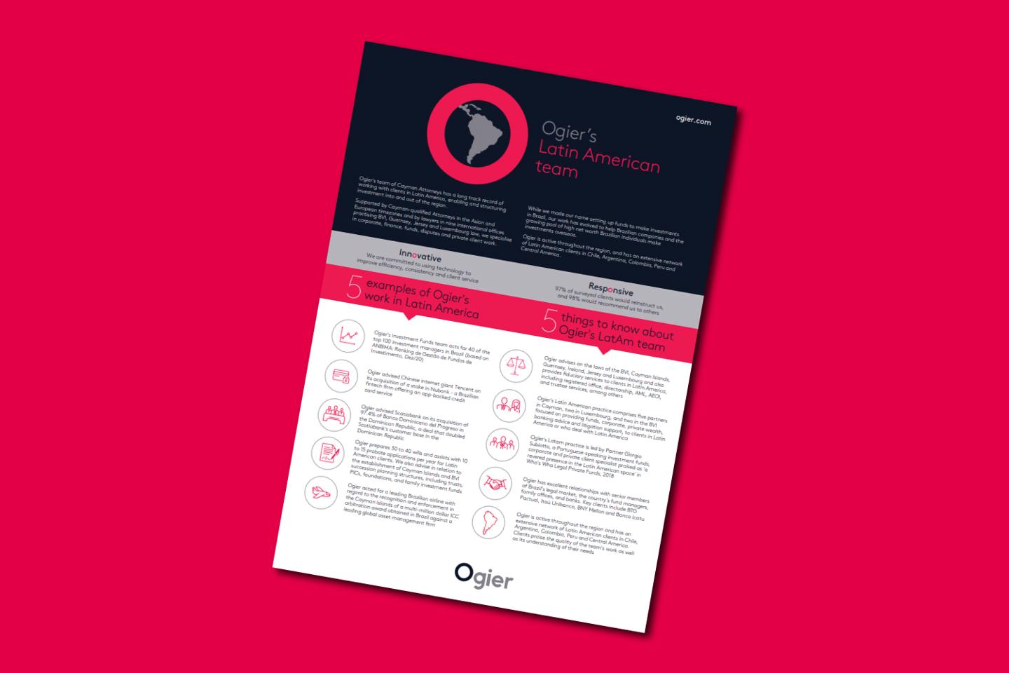 Factsheet Latin American Team 5 Things